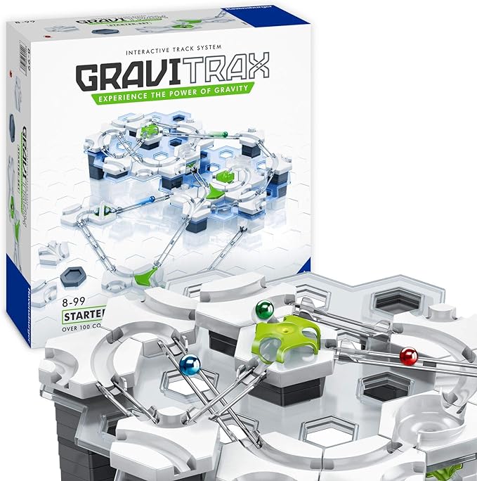 Ravensburger Gravitrax Starter Set Marble Run | STEAM Accredited Toy | Ideal for Kids Age 8 & Up | Perfect for Endless Indoor Family Activity | Ranked No.1 Marble Run System in The U.S.