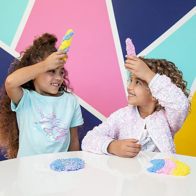 Educational Insights Playfoam Unicorn Mane Jumbo Pod Party 12 Pack - Unicorn Party Favors, Fidget Toys, Unicorn Toys for Ages 3+