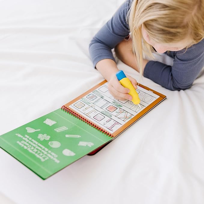 Melissa & Doug On the Go Water Wow! Reusable Water-Reveal Activity Pad - Alphabet - FSC Certified