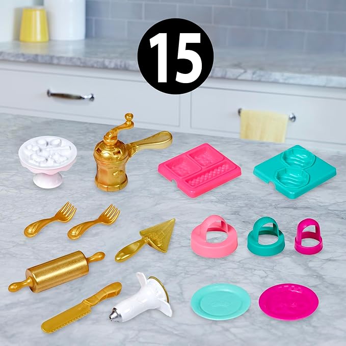 Hasbro E9437 Play-Doh Collection Gold Star Baker Playset, Multi