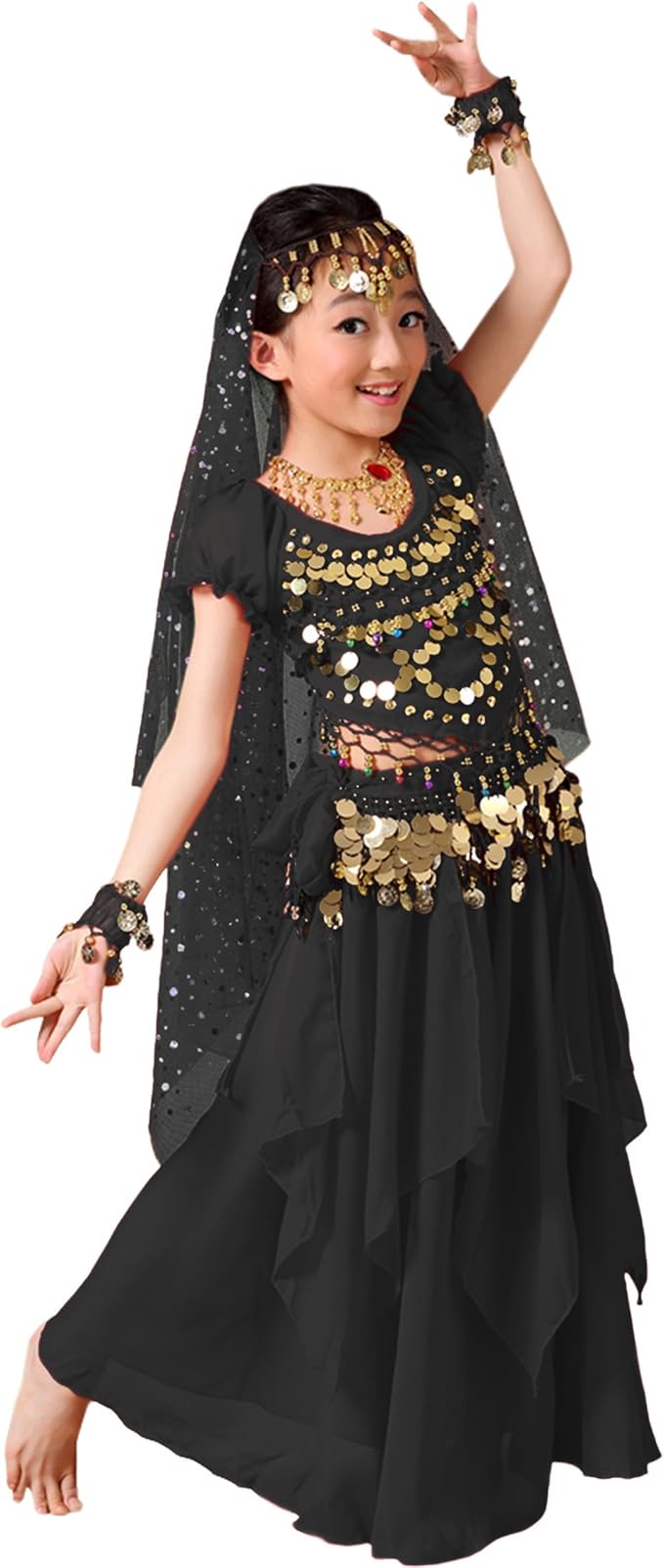 Astage Girls Princess Costume Halloween Clothing Carnival Dress Dance All Sets