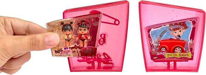 Bratz Mini Babyz Collectible Figures by MGA's Miniverse, 2 Mini Babyz in Each Pack, Blind Packaging Doubles as Display, Y2K Nostalgia, Collectors Ages 6 7 8 9 10+
