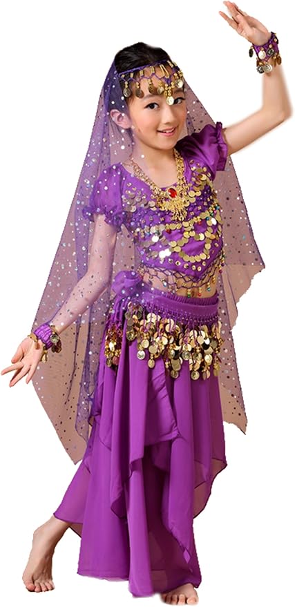 Astage Girls Princess Costume Halloween Clothing Carnival Dress Dance All Sets