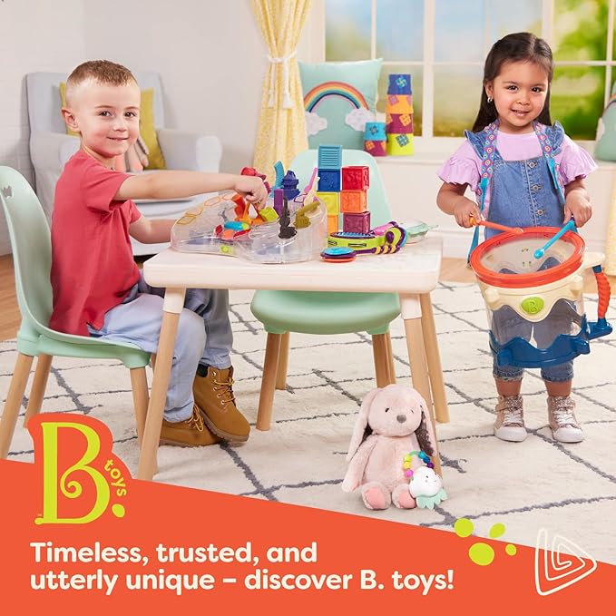 B. toys – Pop Arty! 150 Pcs- Jewlery Making Kit- Creative Pop Snap Bead Set for Kids –DIY Craft Jewelry Making Kit –Necklaces, Rings, Bracelets – 4 Years +