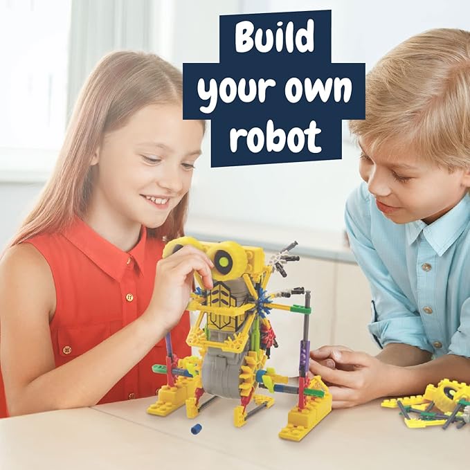 Science4you - Betabot Robot Building Kit for Kids 8-14 Years - Build Your Own Robot with This Construction Kit, Robotics Kit with 126 Pieces, Educational Toys for 8 Year Olds, Stem Toys Age 8+