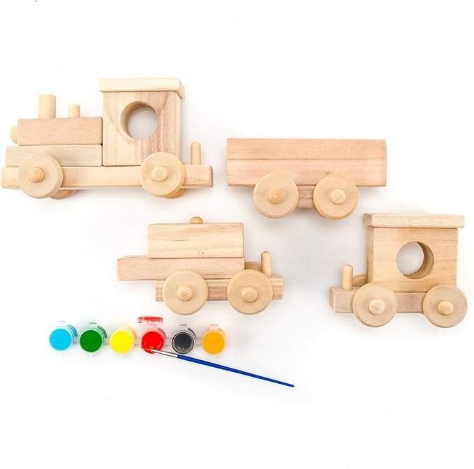 Made By Me Wooden Train by Horizon Group USA