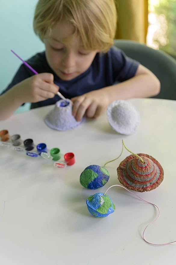 4M Green Science Paper Making Kit from STEAM Powered Kids, Have Recycling and Paper Mache Science Craft, It’s A Glow Kit! reddot Design Award Winner 2015, Ages 5+