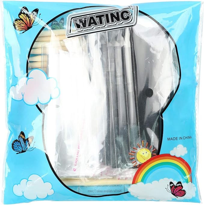 WATINC 60Pcs Welcome Back to School Scratch Bookmark, Magic Art Color DIY Craft Kit for Kids First Day of School Birthday Party Favor, Classroom Decoration, School Supplies Game for Boys Girls