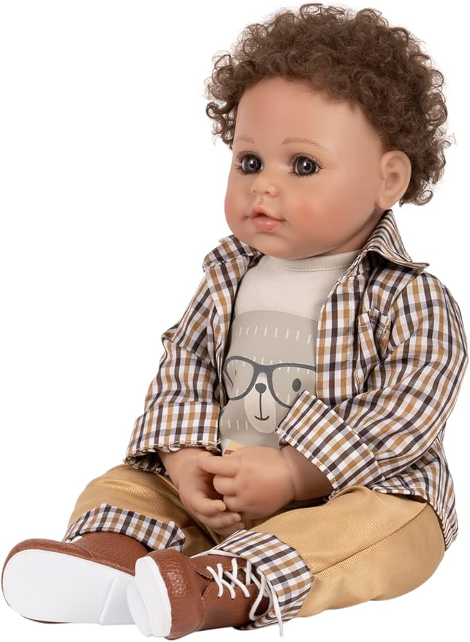 ADORA Realistic Baby Doll Bear Hugs ToddlerTime Doll - 20 inch, Soft CuddleMe Vinyl