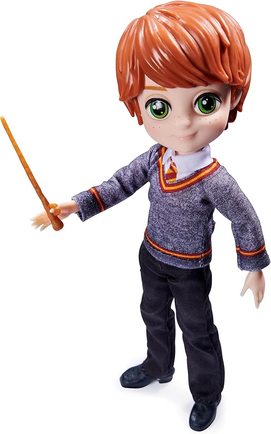 Wizarding World Harry Potter, 8-inch Ron Weasley Doll, Kids Toys for Girls and Boys Ages 6 and up
