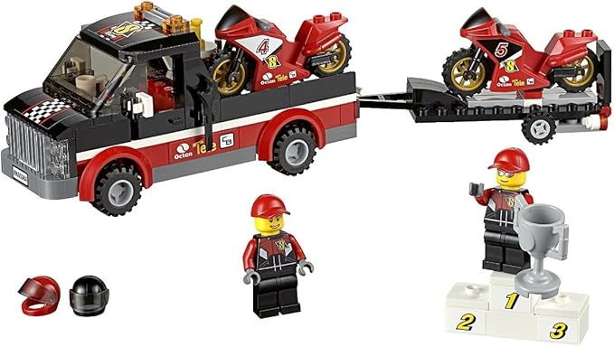 LEGO City Great Vehicles Racing Bike Transporter 60084