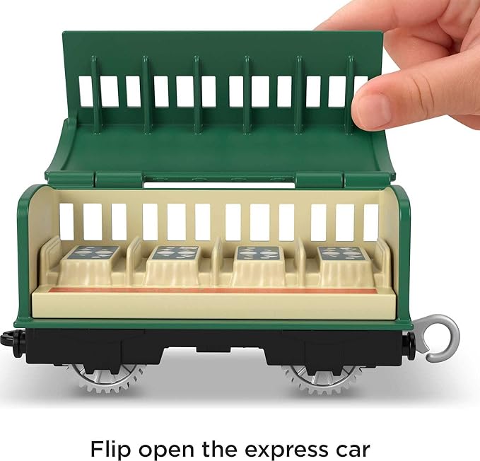 Thomas & Friends Motorized Toy Train Talking Gordon Engine with Sounds Phrases & Coal Tender for Preschool Pretend Play Kids Ages 3+ Years