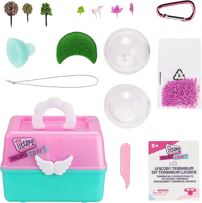 REAL LITTLES - Mini Craft Box - Collect 6 Different Projects to Make with Micro Working Accessories Inside! Styles May Vary and Each Craft Sold Separately, Small, Multicolor, 1 Pack