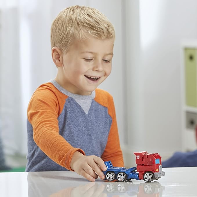 Transformers Toys Heroes and Villains Optimus Prime and Megatron 2-Pack Action Figures - for Kids Ages 6 and Up, 7-inch (Amazon Exclusive)