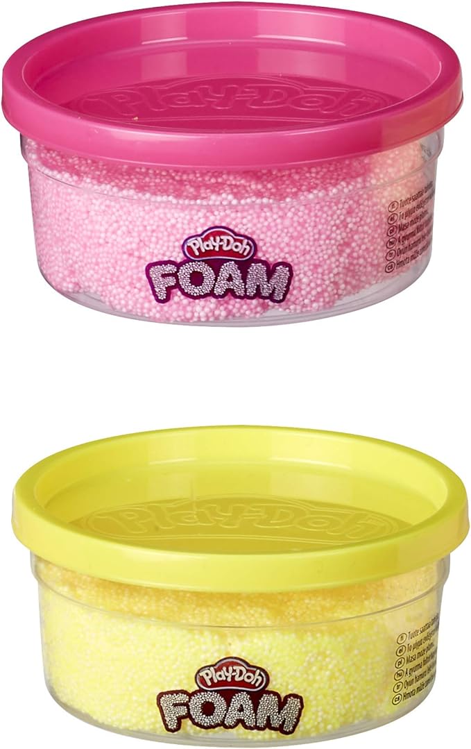 Play-Doh Foam and Play-Doh Slime: Super Cloud, HydroGlitz, Super Stretch, and Krackle 13 Multipack Bundle of Summer Colors for Kids 3 Years and Up, Non-Toxic (Amazon Exclusive)