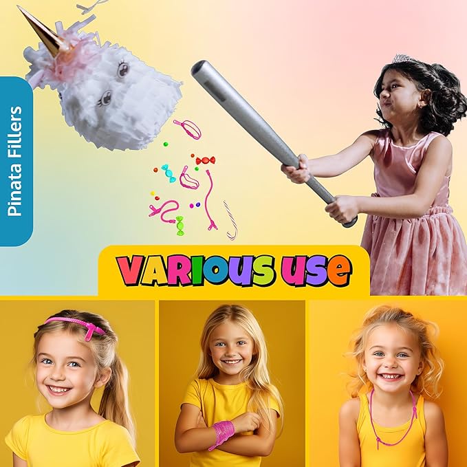 UpBrands 12-Pack Pink 7-Inch Zipper Bracelets – Thoughtful Fidget Party Favors for National Pink Day, Bulk Sensory Toys for Anxiety, and Stylish Accessories for Breast Cancer Awareness Month