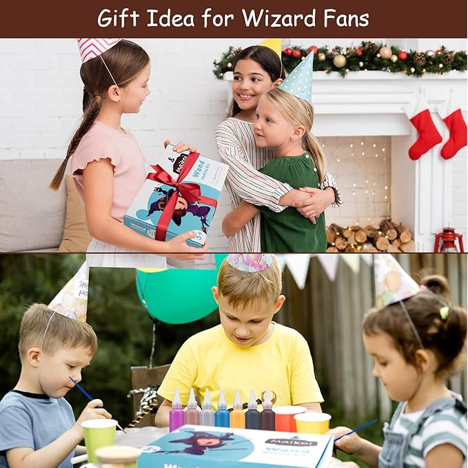 Magic Wizard Wand Making Kit DIY Craft Set for Kids Adult Birthday Party Gift Make Your Own Wands 67-Piece