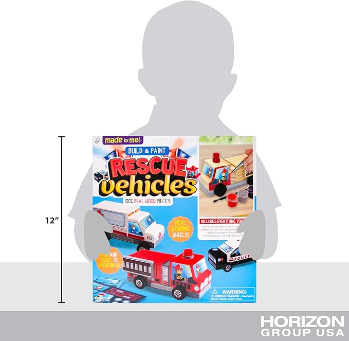 Made By Me Rescue Vehicles by Horizon Group USA