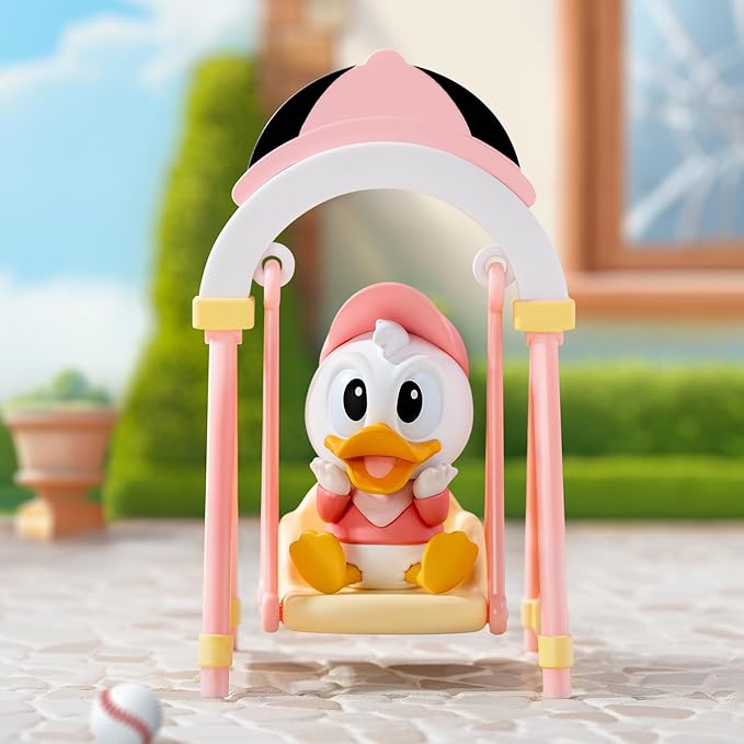 POP MART Disney Swing Series Figures, 9PCs Disney Blind Box Figures, Random Design Action Figures Collectible Toys Home Decorations, Holiday Birthday Gifts for Boys and Girls, Whole Set