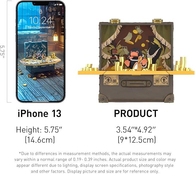 POP MART Fantastic Beasts Series Figures, 6PCs Fantastic Beasts Blind Box Figures, Random Design Action Figures Collectible Toys Home Decorations, Holiday Birthday Gifts for Boys and Girls, Whole Set