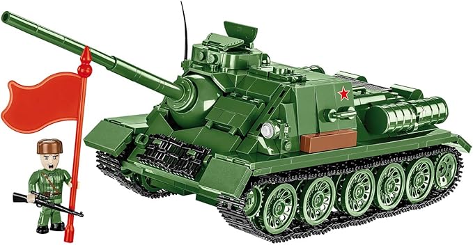 COBI Historical Collection SU-100 SPG Vehicle , Green