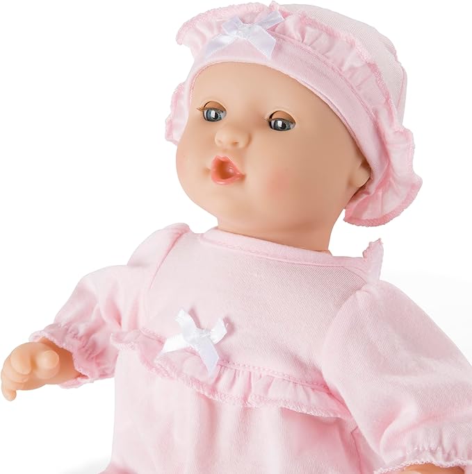 Melissa & Doug Mine to Love Jenna 12" Soft Body Baby Doll With Romper, Washable Doll Accessories, First Baby Dolls For Toddlers 18 Months And Up