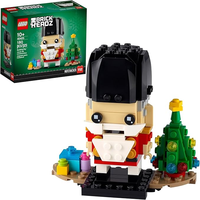 LEGO BrickHeadz Nutcracker 40425 Building Kit (180 Pieces)