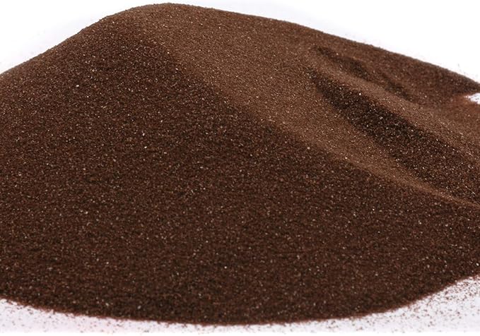 Shiny Stone Colorful Sand,Rainbow Sand,Art Sand,Colored Sand,Craft Sand,Decorative Wedding Vibrant Sand,250g/0.55lb/8.81oz for Kids Creativity Wedding Succulent Terrarium Vase (Coffee Brown)
