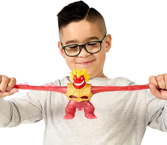 Heroes of Goo Jit Zu Deep Goo Sea Blazagon Hero Pack. Super Stretchy, Goo Filled Toy. with Water Blast Attack Feature. Stretch Him 3 Times His Size!