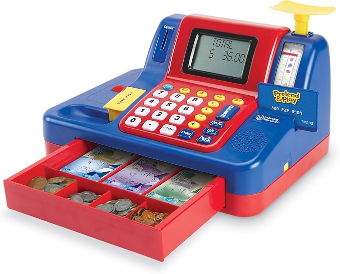 Learning Resources Canadian Version Teaching Cash Register