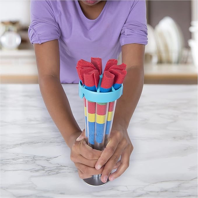 Kinetic Sand, Sandwhirlz Playset with 3 Colors of Kinetic Sand (2lbs) and Over 10 Tools, Play Sand Sensory Toys for Kids Aged 3 and up