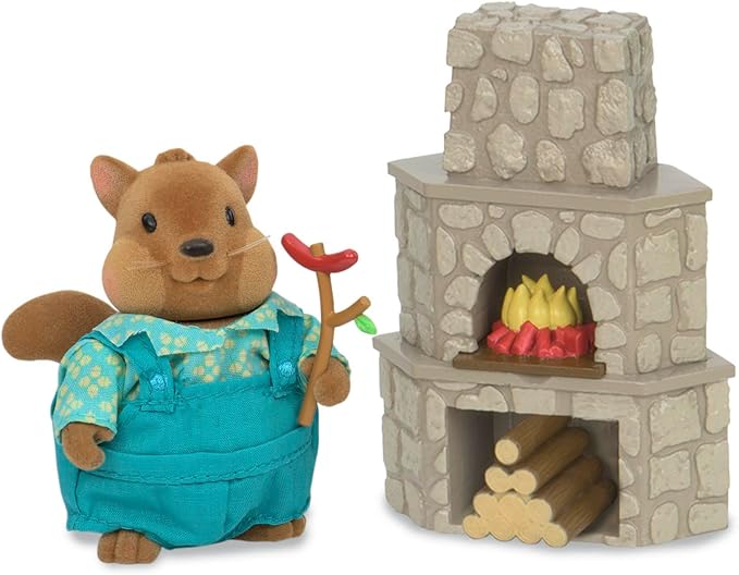 Li’l Woodzeez – Toy Patio – Doll Furniture – Playhouse Accessories – Playset for Kids – 3 Years + – Outdoor Patio Set