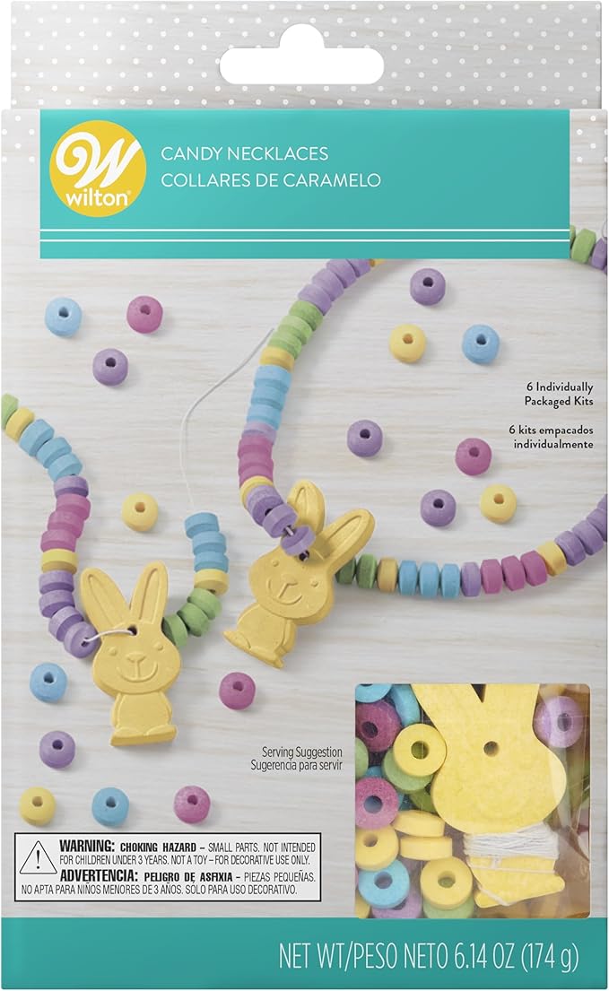 Wilton Candy Necklace Kit-Yellow Bunny