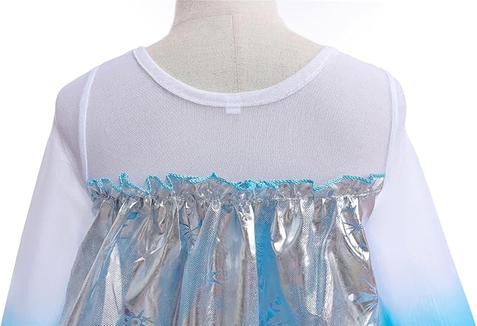 Dressy Daisy Toddler Little Girls' Ice Princess Dress Costume Birthday Halloween Christmas Fancy Party Dresses