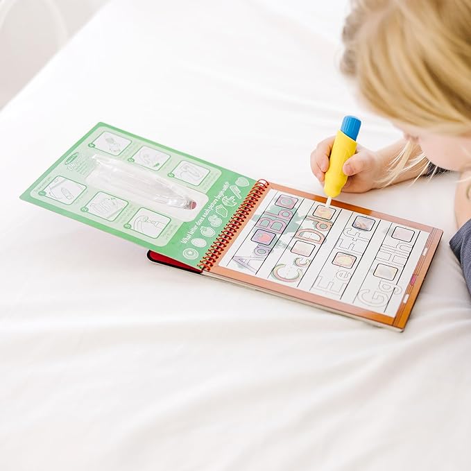 Melissa & Doug On the Go Water Wow! Reusable Water-Reveal Activity Pad - Alphabet - FSC Certified