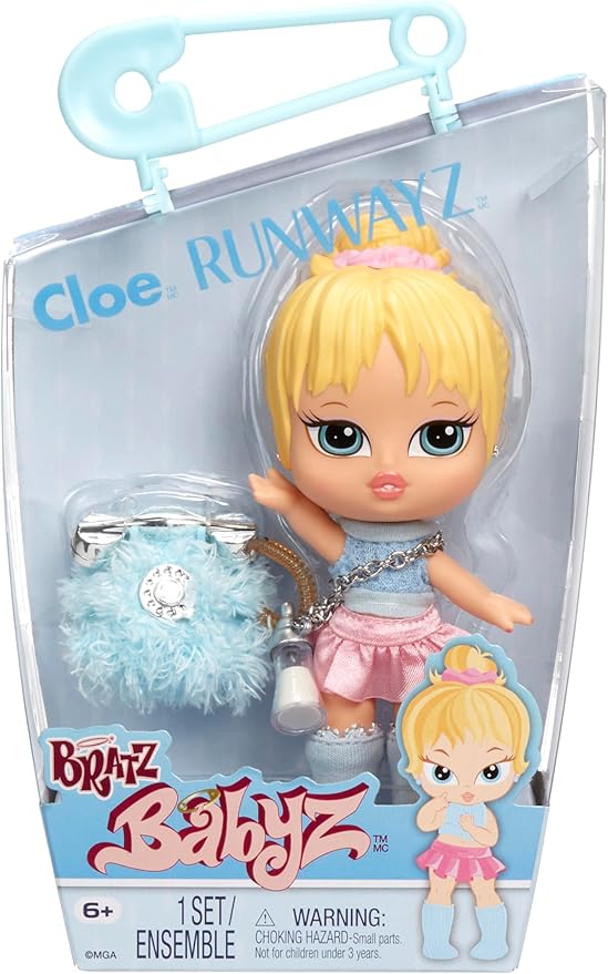 Bratz Babyz Runwayz Cloe Collectible Fashion Doll with Real Fashions