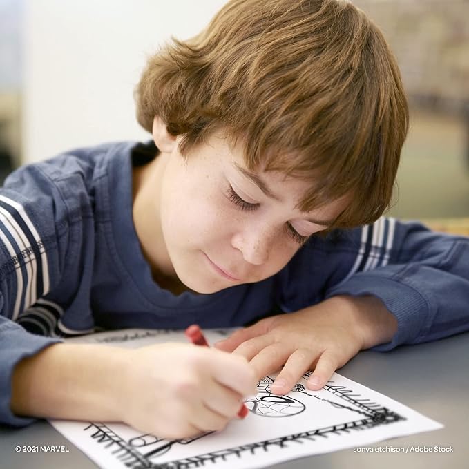 Spiderman Coloring & Activity Book Set Bundle (2 Books)