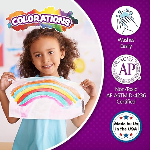 Colorations® Washable Blue Glitter Paint, 1Gal, Paint, Blue Paint, Blue Washable Paint, Washable Paint For Kids, Paint For Kids, Tempera Paint, Blue Tempera Paint, Gallon Paint Washable
