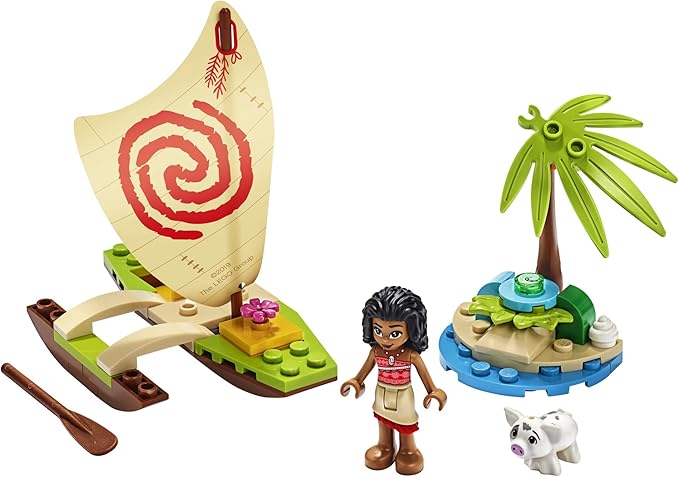 LEGO Disney Moana’s Ocean Adventure 43170 Toy Building Kit, New 2020 (46 Pieces)
