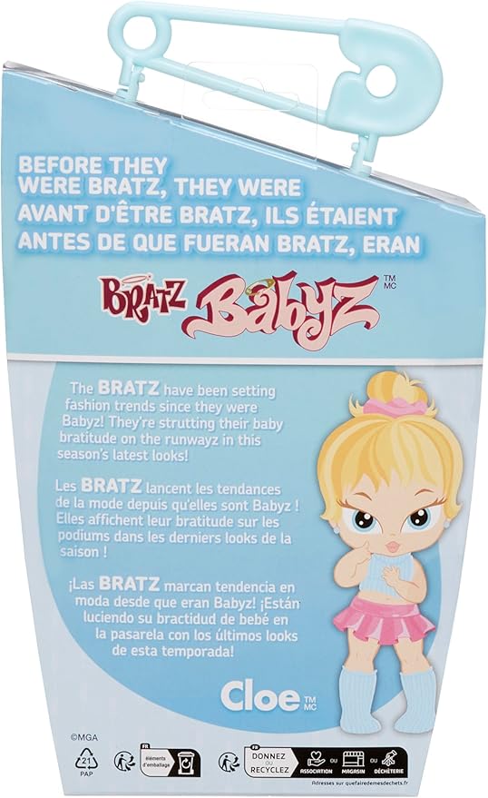 Bratz Babyz Runwayz Cloe Collectible Fashion Doll with Real Fashions