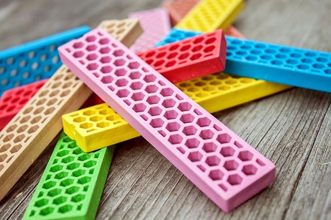 Tegu 40 Piece Perfect Blocks Building Set Green & Blue (Amazon Exclusive)