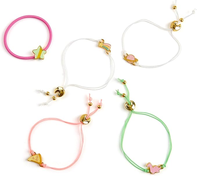 WowWee Lucky Fortune Magic Series - Color Change Elastic Bracelet and Accessories - Lucky Bundle
