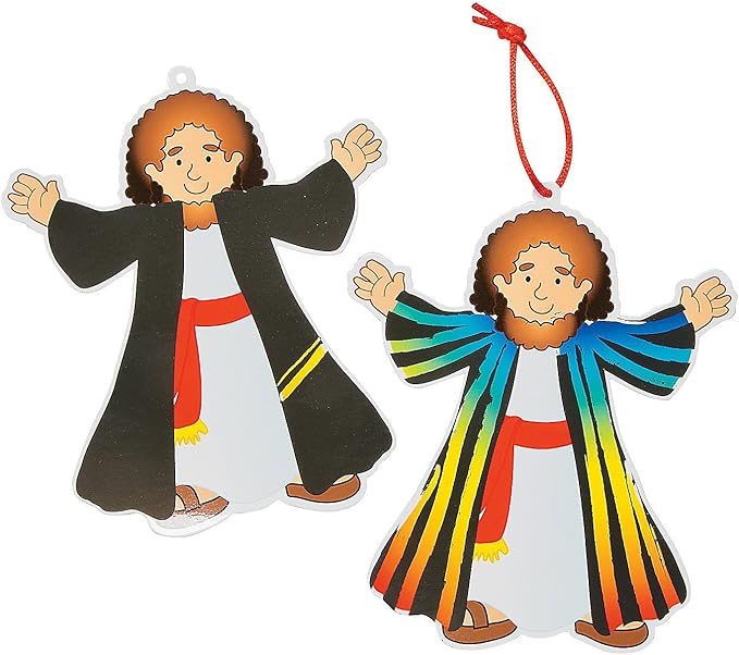 Scratch 'N Reveal Josephs Coat of Color - Crafts for Kids and Fun Home Activities