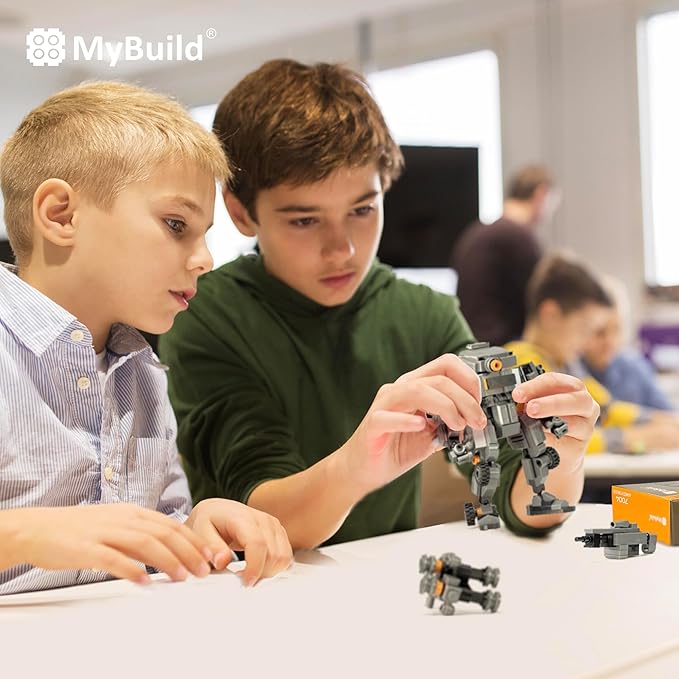 MyBuild Mecha Frame Armed Forces Stryker 5023 - Mech Toy Building Bricks for Mech Fans Aged 14+ (Dark Gray)