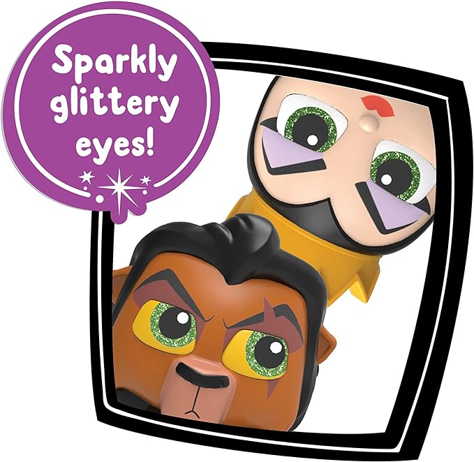 Disney Doorables Glitter and Gold Princess Collection Peek, 8 Blind Bag Inspired Figures, Officially Licensed Kids Toys for Ages 5 Up by Just Play