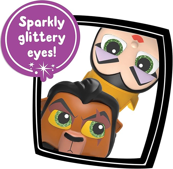 Disney Doorables Glitter and Gold Princess Collection Peek, 8 Blind Bag Inspired Figures, Officially Licensed Kids Toys for Ages 5 Up by Just Play