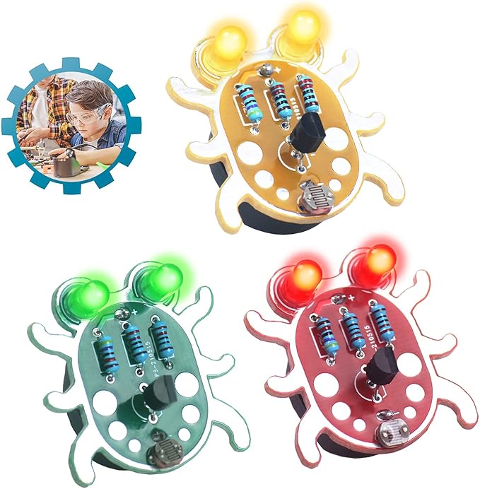 Learn to Solder Kits-Weevil Eyes