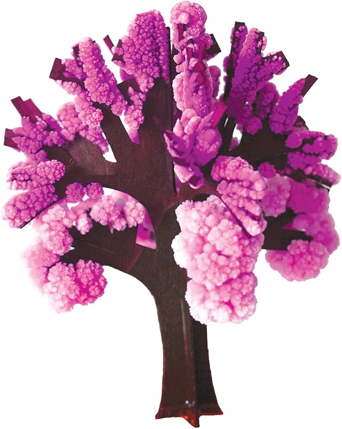 Crystal Growing Cherry Tree | Official Terraformer kit | Grows in Hours | Facts and Instructions Included