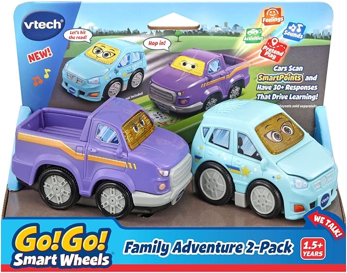 VTech Go! Go! Smart Wheels Family Adventure 2-Pack