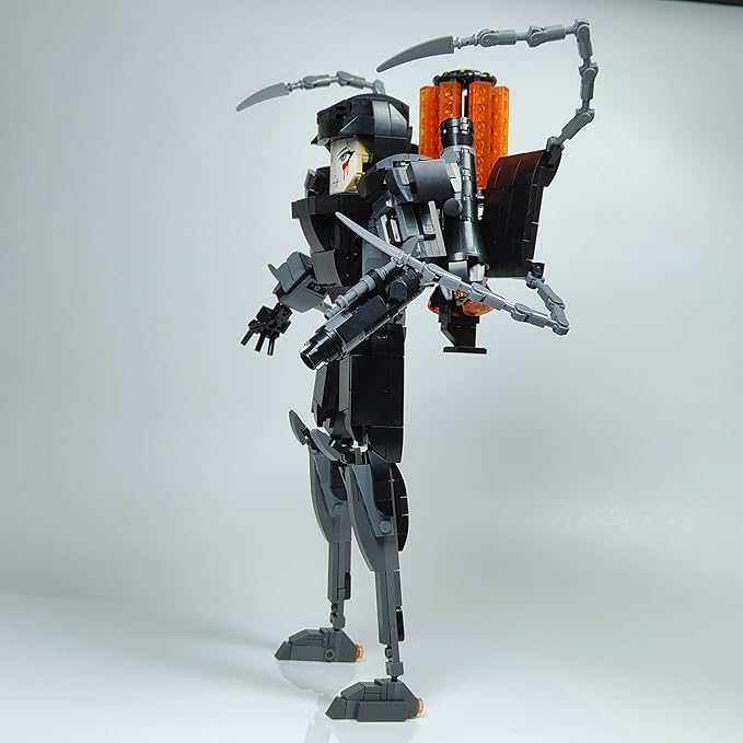 Skibid Toilet Building Block Set, Female Mutant Skibid Building Brick for Adults Fans 632PCS Blocks